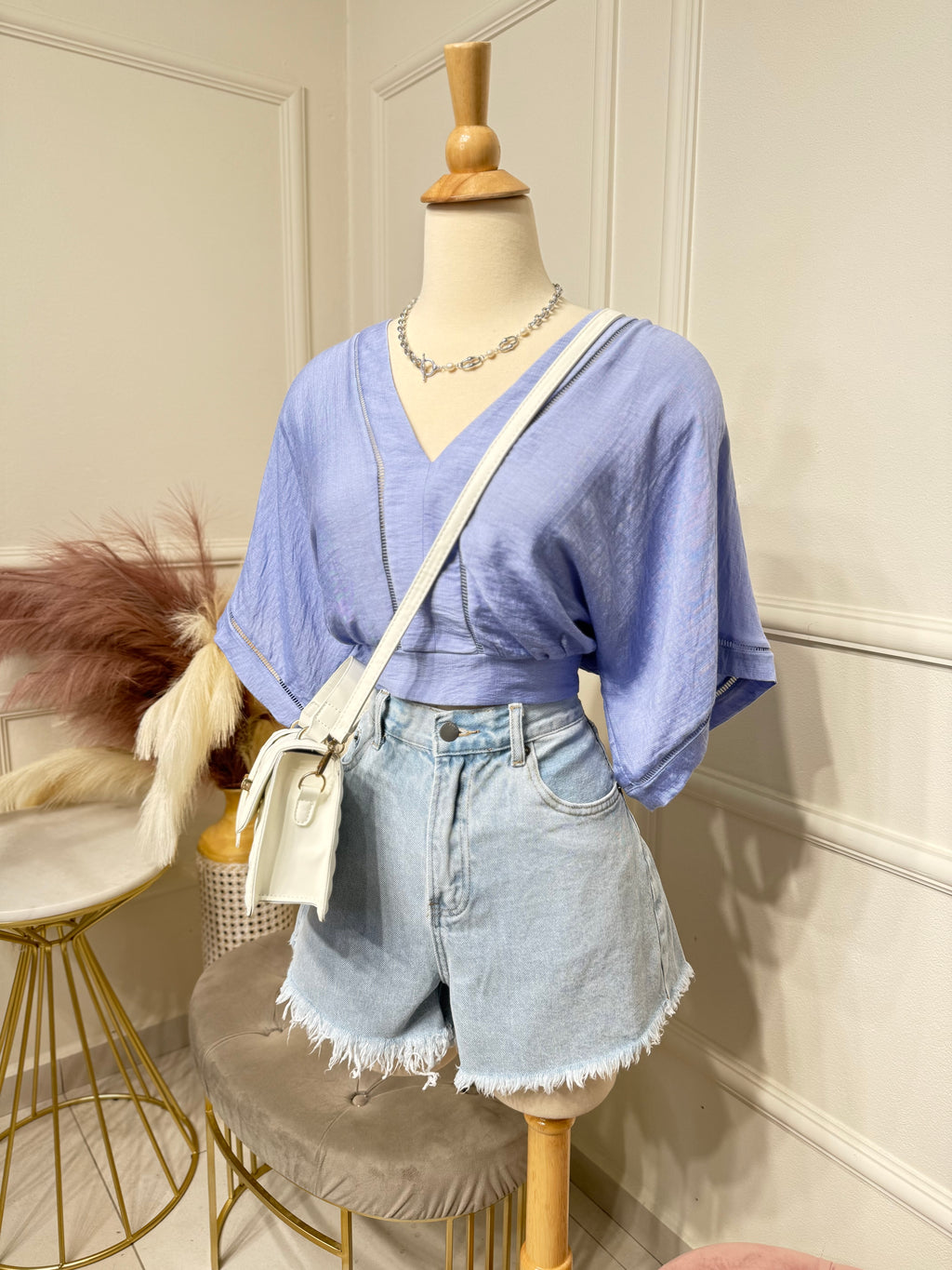 Periwinkle top