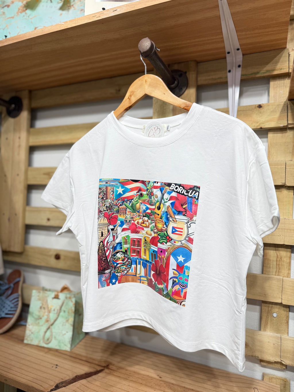Isla del Encanto White top