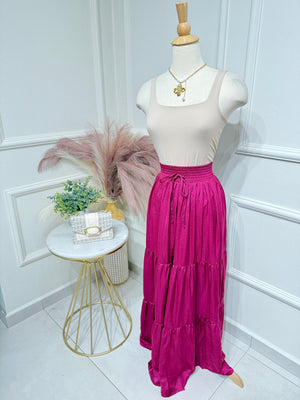 Magenta Pant