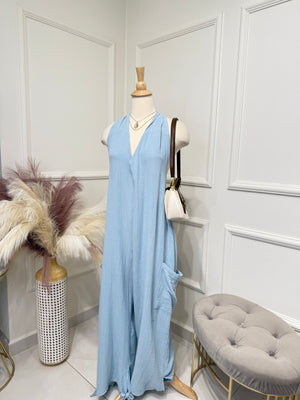 Blue Jumpsuit