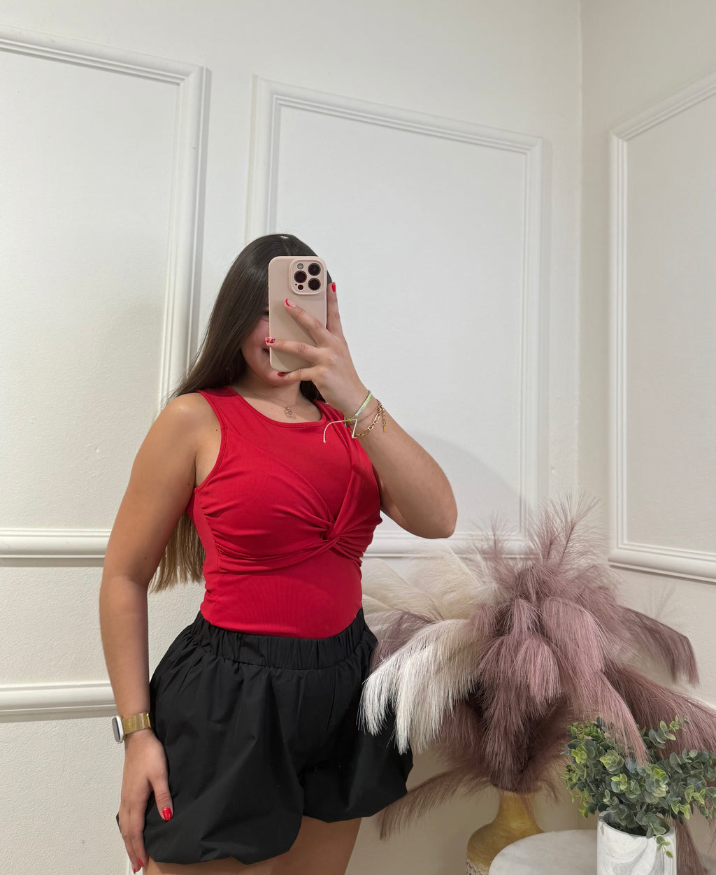 Red Bodysuit