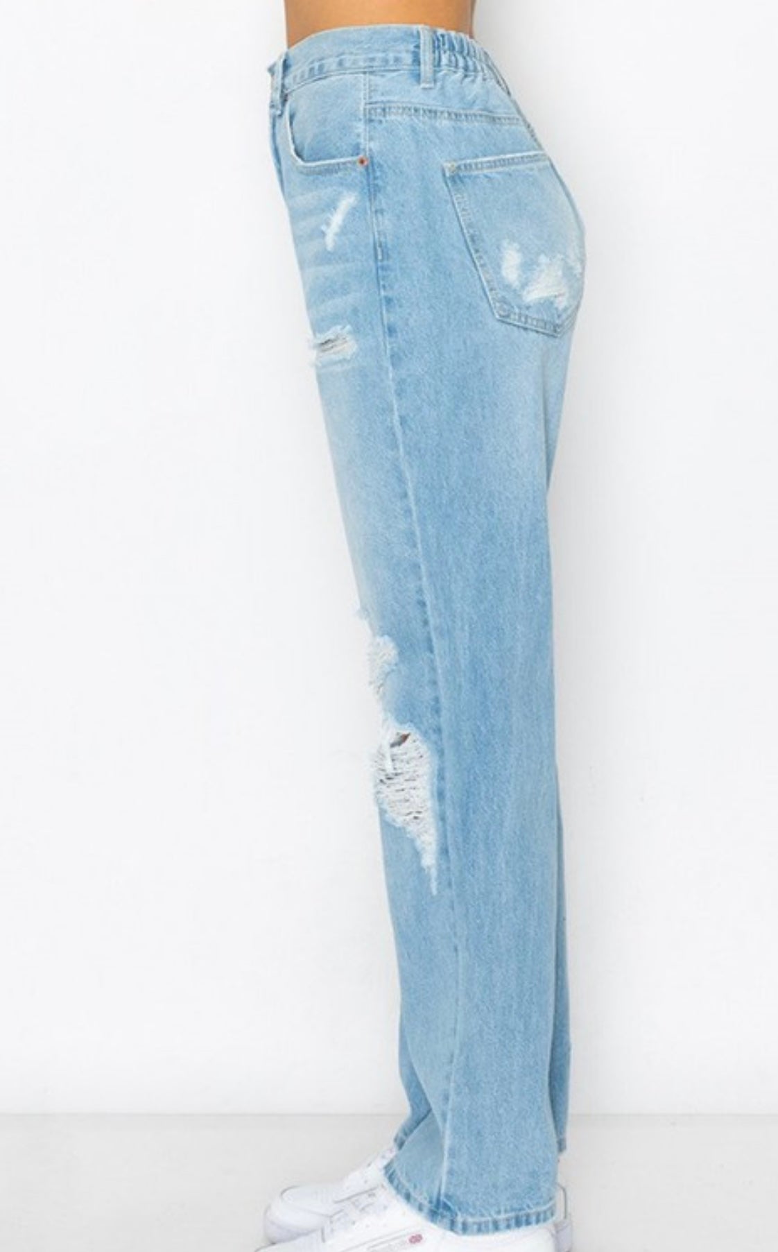 Baggy Straight Light Jean