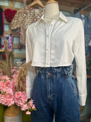 White Pretty Blouse