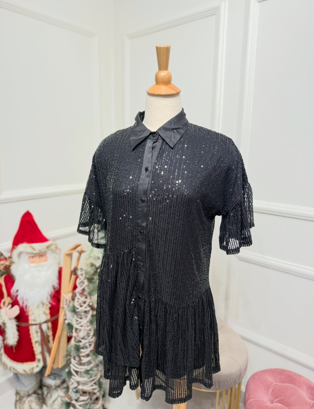 Black T-Shirt Dress