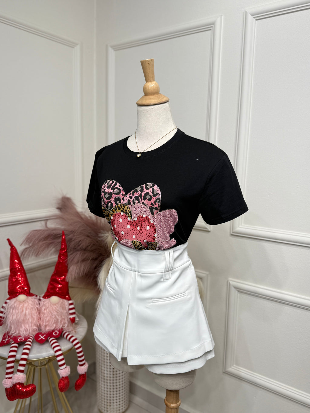 Hearts balloon blouse