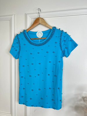 Blue Pearls Blouse