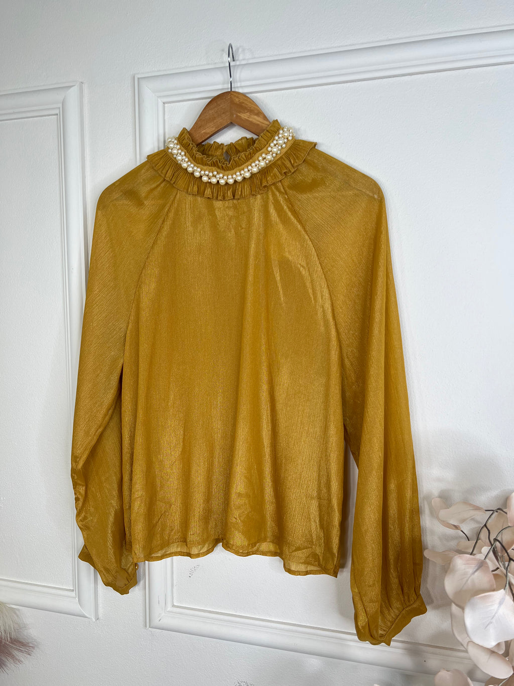 Gold Fancy Blouse