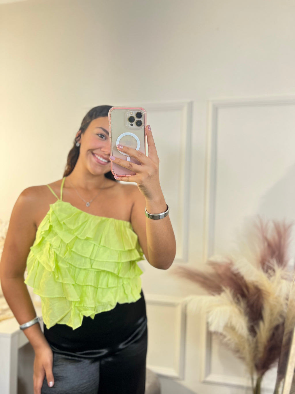 Lime Blouse SALE