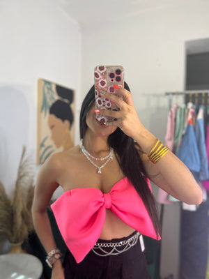 Bow Neon Top