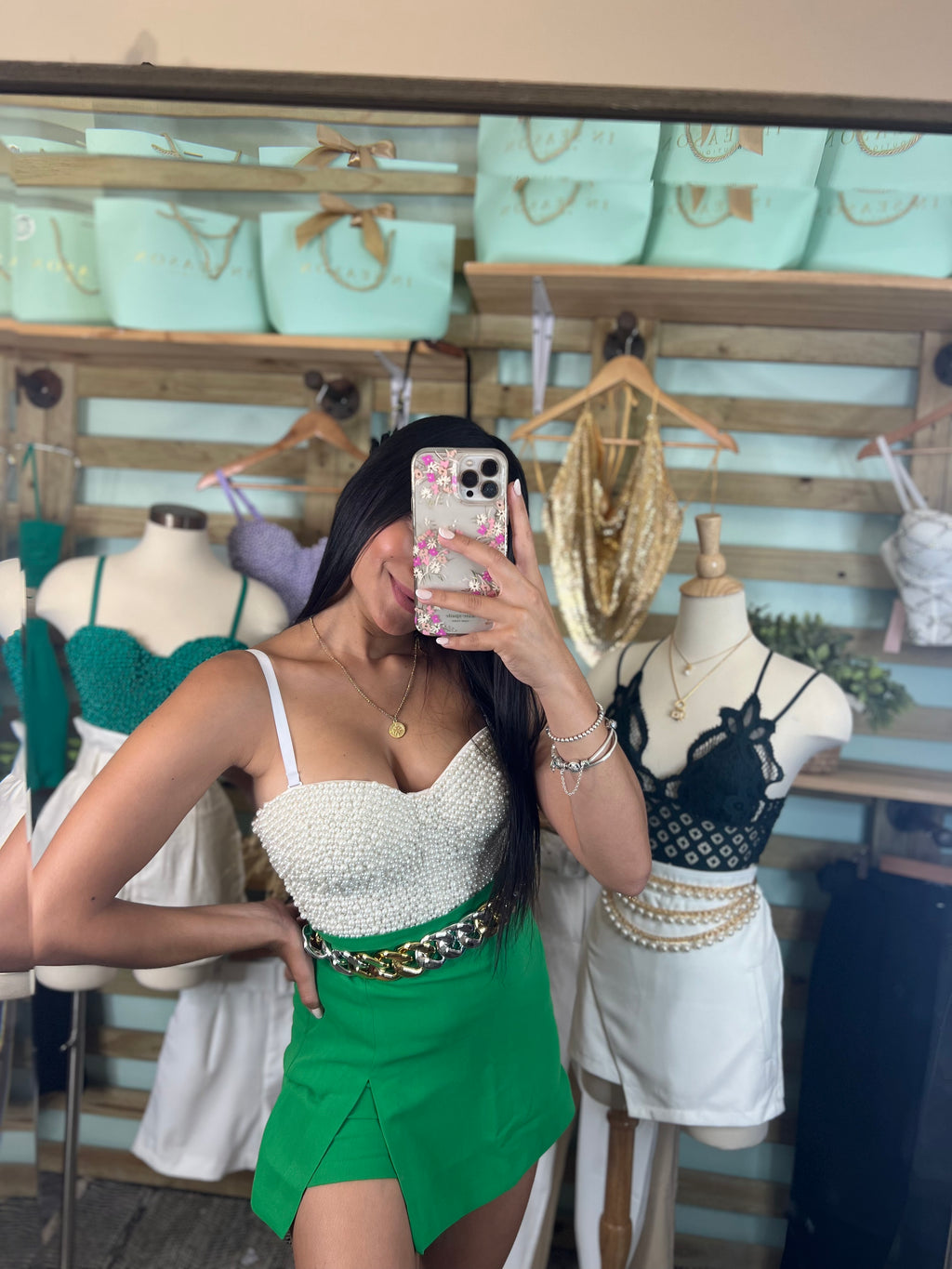 Green Skort